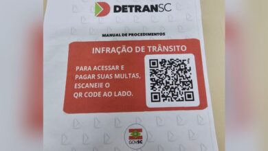 Detran alerta para golpe da falsa multa no parabrisa do carro em Santa Catarina