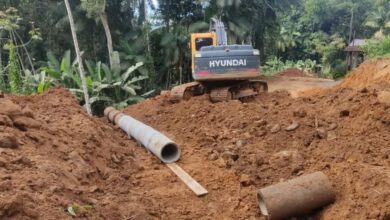 Obra de drenagem interdita a Rua Tupi neste sábado (31) em Timbó