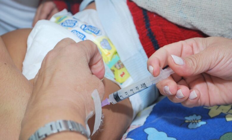 Vacinação contra o sarampo tem início nesta segunda-feira em Blumenau