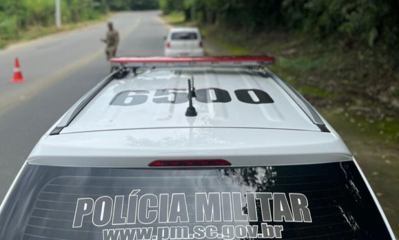 PM de Timbó realiza três prisões e atende 78 ocorrências em uma semana