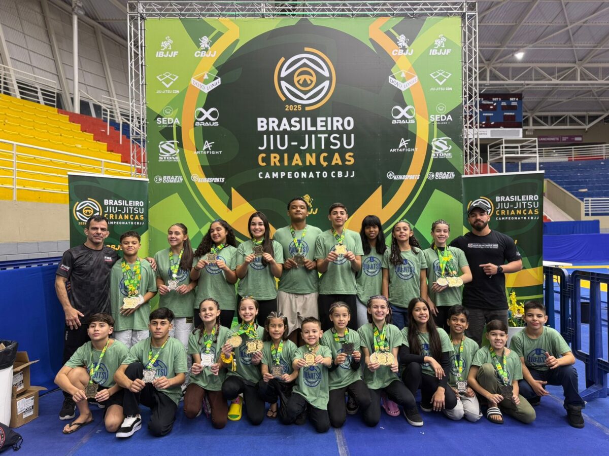 Indaialense conquista medalha no Campeonato Brasileiro Kids de Jiu-Jítsu