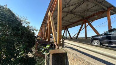 Dois anos após laudo da Defesa Civil, vereador cobra obras na Ponte do Salto, em Blumenau