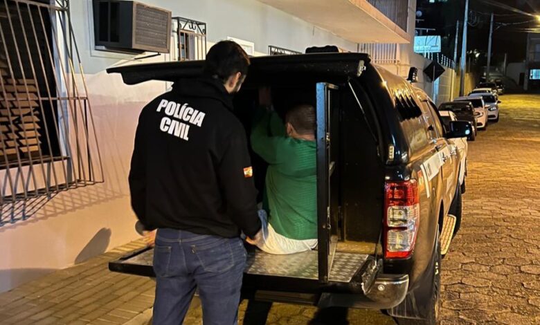 Preso novamente em Blumenau homem suspeito de agiotagem, extorsão e lavagem de dinheiro