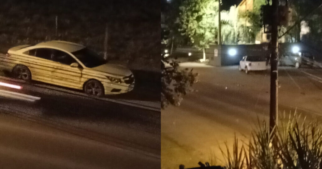 Colisão entre carro e camionete é registrada em Rio dos Cedros