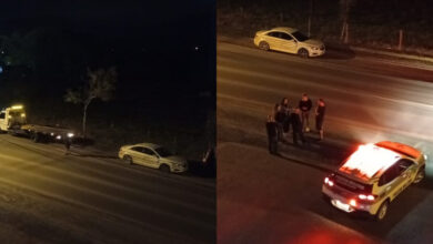 Colisão entre carro e camionete é registrada em Rio dos Cedros