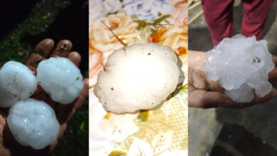 Granizos do tamanho de ovos causam estragos e deixam cidades em alerta em SC