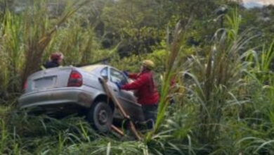 Homem sofre convulsões após sair da pista e cair em ribanceira em Pomerode