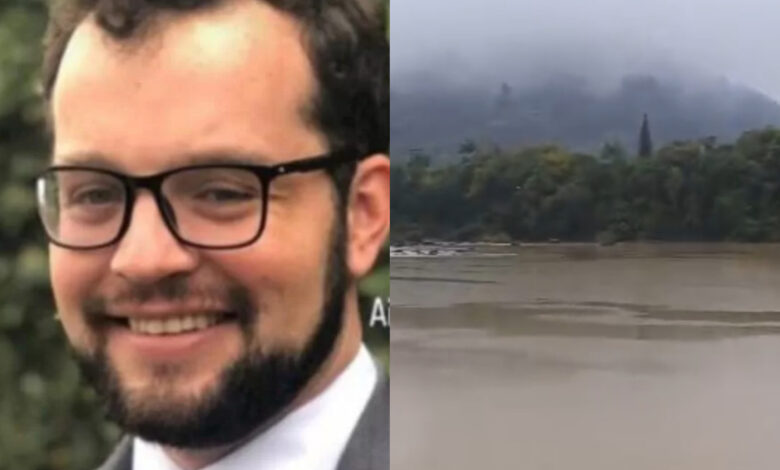 Corpo de homem desaparecido no Rio Itajaí-Açu, em Indaial, é encontrado 