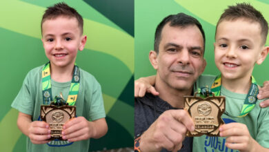 Indaialense conquista medalha no Campeonato Brasileiro Kids de Jiu-Jítsu