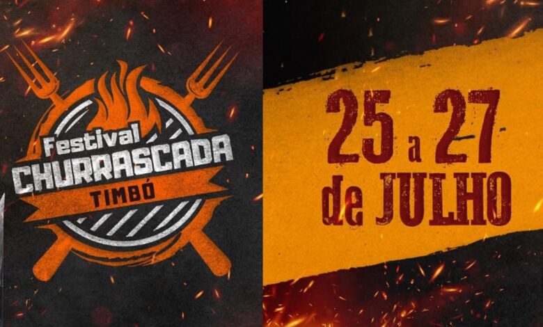 Churrascada Timbó promete três dias de festa, música, churrasco e diversão para toda a família