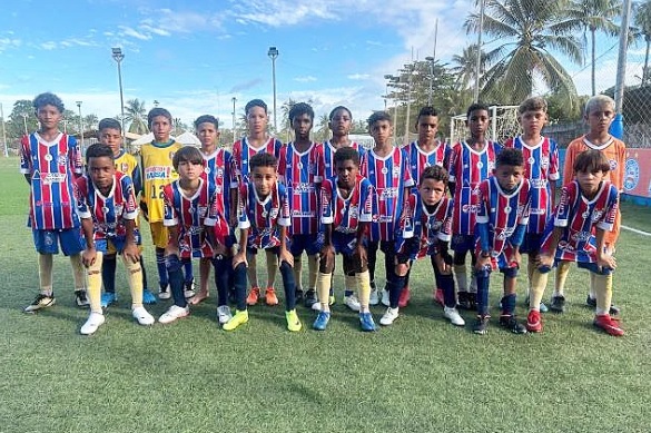 Menino de 9 anos, de Timbó, é aprovado para a base do Esporte Clube Bahia