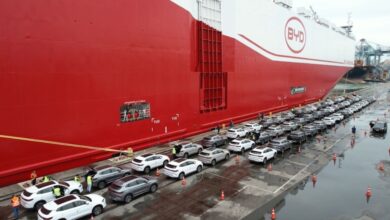 Porto de Itajaí recebe 7,2 mil carros elétricos e híbridos em megaoperação