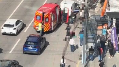 Trabalhador sofre queda de 10 metros em obra na Meia Praia, em Itapema