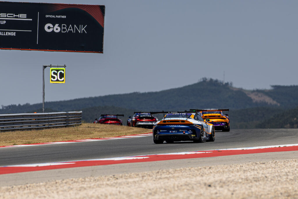 Cristian Mohr faz corrida de recuperação e supera desafios na Porsche Cup em Portugal