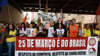 Trabalhadores da 25 de Março reagem à ofensiva de Trump contra o Brasil