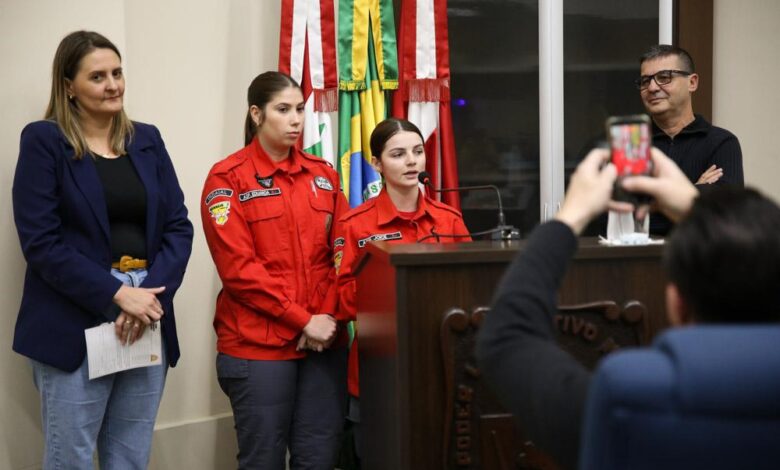 Campanha de apoio aos Bombeiros Voluntários é divulgada em sessão da Câmara
