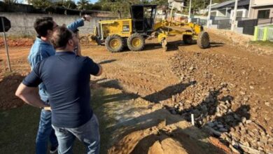 Prefeitura de Timbó acompanha de perto as obras em andamento