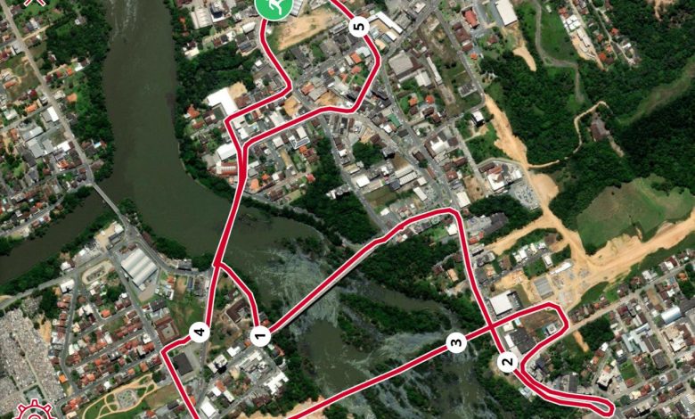 Indaial corre entre pontes: confira o percurso oficial da prova de 5km