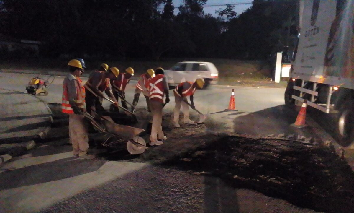 Operação tapa-buraco: Samae intensifica reparos nos bairros de Timbó