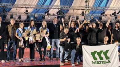 Na festa de encerramento da 34ª OEE, Thaina Moreto é eleita Garota Olimpíada e Metisa conquista o título de campeã geral