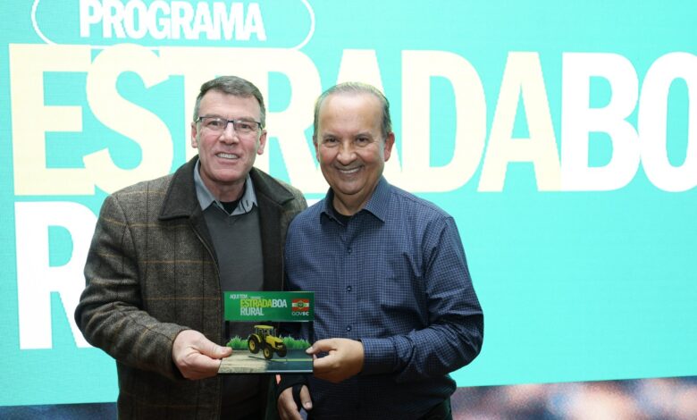 Rodeio avança na infraestrutura rural com apoio do programa estadual Estrada Boa