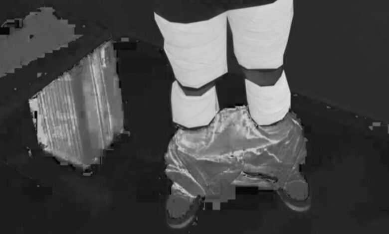 Jovem é preso em SC ao tentar embarcar com cocaína presa ao corpo rumo à França