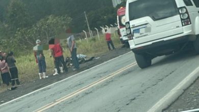 Acidente na SC-350, em Ituporanga, termina com fuga de motorista e morte de motociclista
