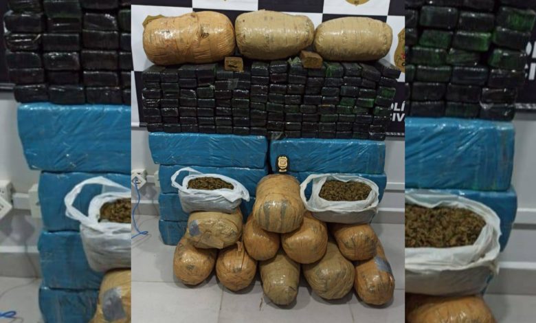 Justiça condena dono de 222 kg de drogas apreendidas em Ascurra a mais de 10 anos de prisão