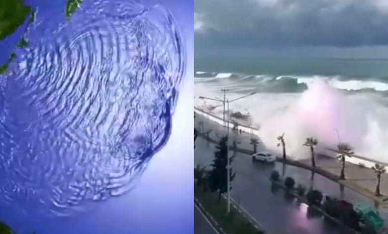 Tsunami atinge países do Pacífico após terremoto de magnitude 8,8 na Rússia