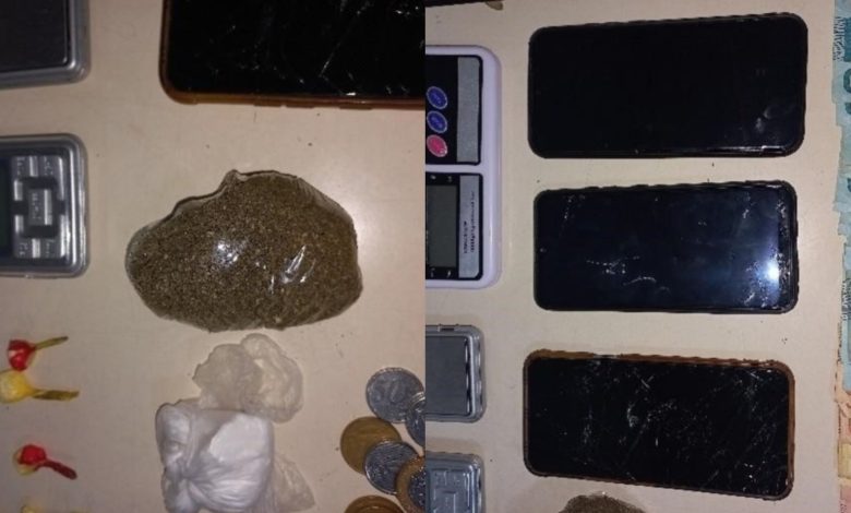 Homem é flagrado com drogas e itens usados no tráfico em Pomerode