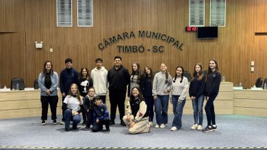 Tomam posse nesta sexta os novos membros da 11ª Legislatura do Parlamento Jovem de Timbó