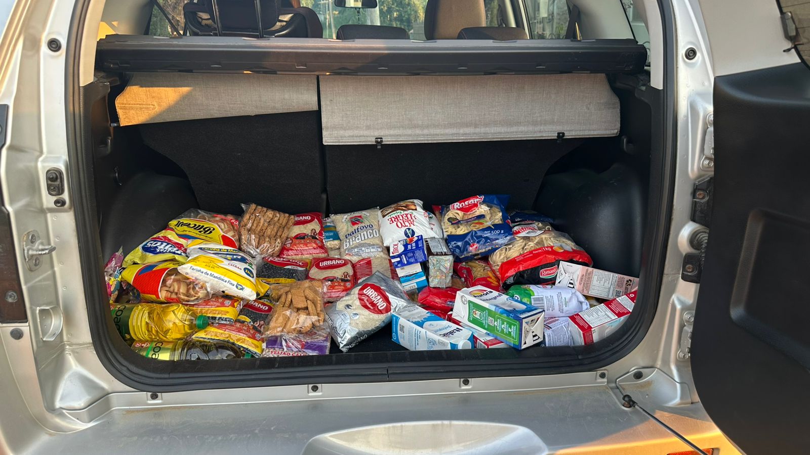 Solidariedade: Academia infantil LKids de Timbó arrecada alimentos para ajudar família