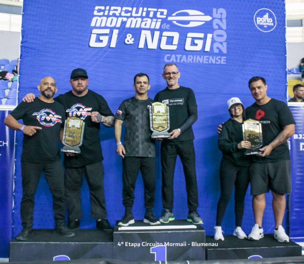 >>LEIA TAMBÉM: Indaial conquista oito medalhas de ouro no Campeonato Brasileiro Kids de Jiu-Jitsu 2025