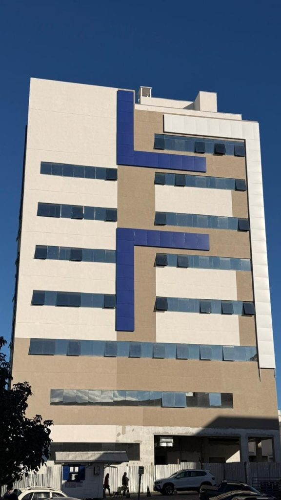 Novo Centro Clínico do Hospital Oase em Timbó está 86% concluído
