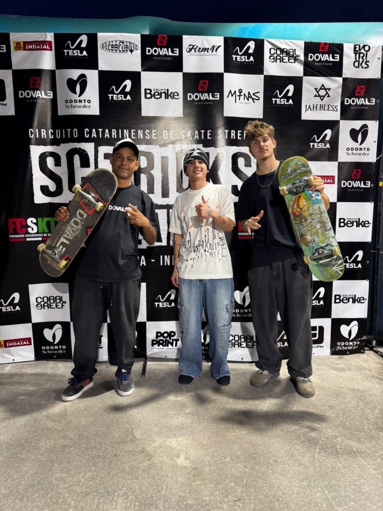 Indaial na rota do skate: Cidade sedia 2ª Etapa do Circuito Catarinense de Skate Street 2025