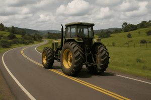 Nova lei regulamenta tráfego de máquinas agrícolas nas rodovias estaduais