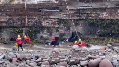 Após 12 horas de operação, Bombeiros e Arcanjo 01 resgatam três homens ilhados em SC