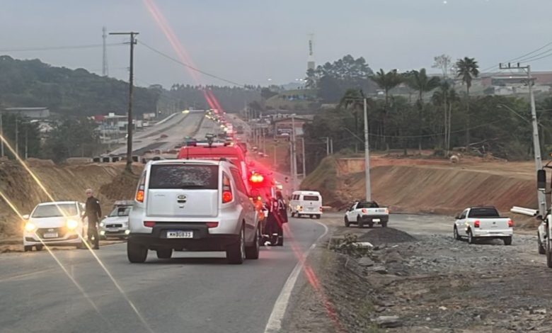 Acidente na BR-470 em Indaial resulta em mais uma morte nesta terça-feira (19)