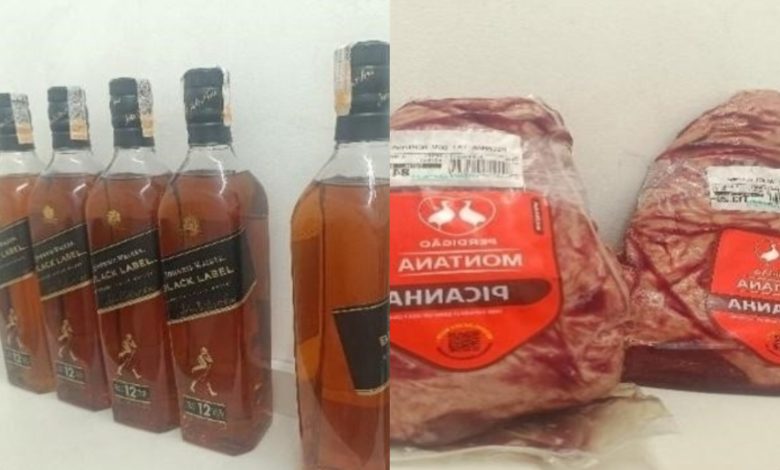 Mulher é presa após furtar carnes e bebidas em supermercado de Indaial