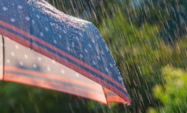 Chuva forte avança por Santa Catarina com risco de temporais e granizo