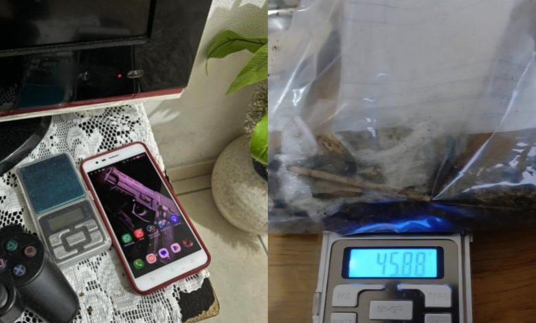 Homem é preso por tráfico de drogas durante cumprimento de mandado em Ascurra