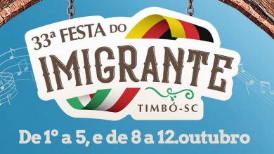 33ª Festa do Imigrante de Timbó terá mais de 80 atrações e promete ser a maior da história