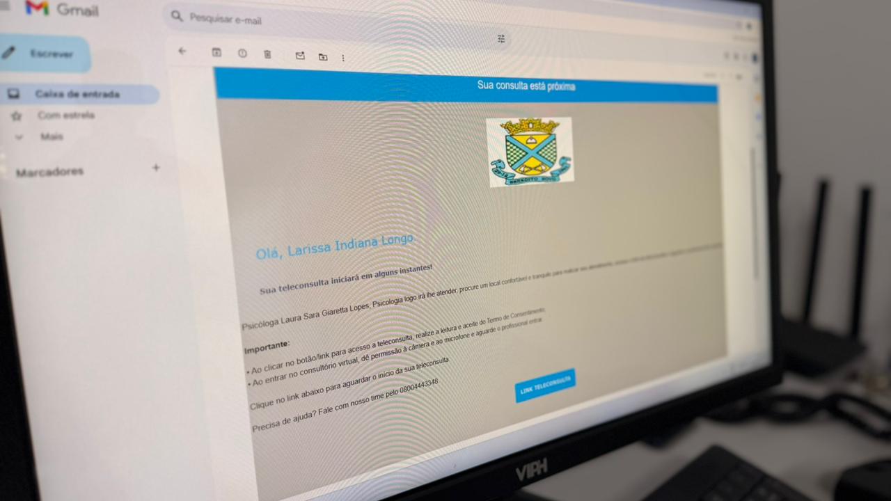 Telemedicina realiza atendimento médico gratuito e 24h aos moradores de Benedito Novo