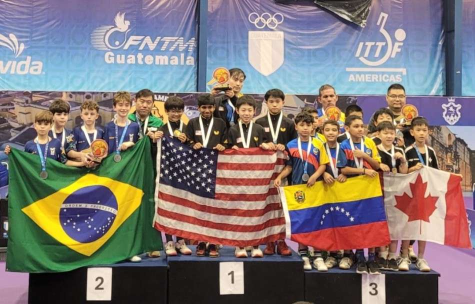 Mesatenista de Blumenau conquista prata no Pan-Americano Sub-11