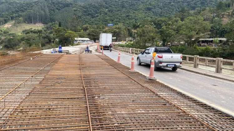 DNIT avança na modernização da ponte sobre o Rio Itajaí-Açu, na BR-470/SC