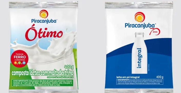 Consumidores enganados? Piracanjuba é punida por embalagens parecidas