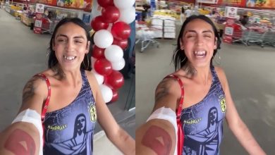 “Talarica!”: Lunna Alves volta a viralizar nas redes após cantar em atacadista de SC