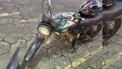 Homem é preso em Timbó por adulteração de motocicleta