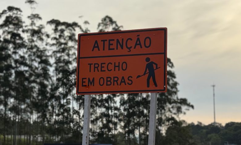 BR-470, em Indaial, terá tráfego totalmente interrompido para obras