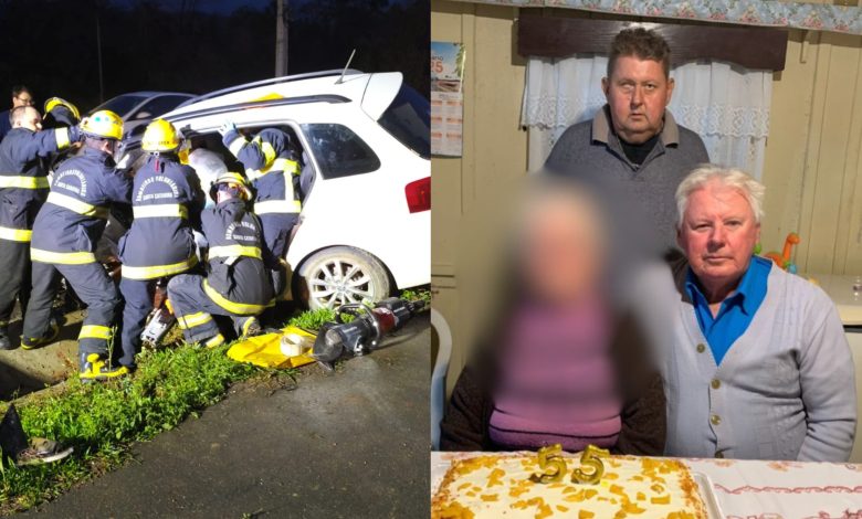 Identificados pai e filho que morreram em grave colisão na BR-470 em Indaial